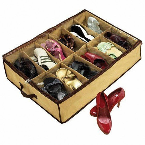 Set2x Organizator de pantofi Shoes Under - profita de spatiul nefolositp