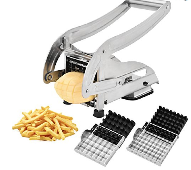 Feliator de cartofi pai din inox 2 dispoziive taiere