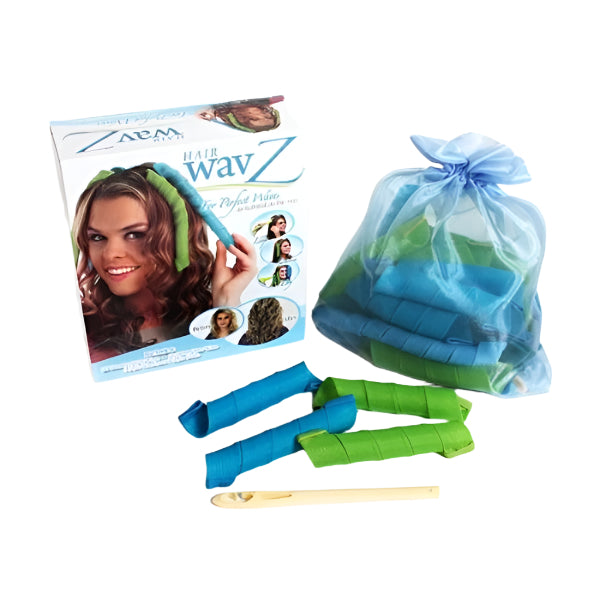 Set de 16 bigudiuri flexibile spiralate