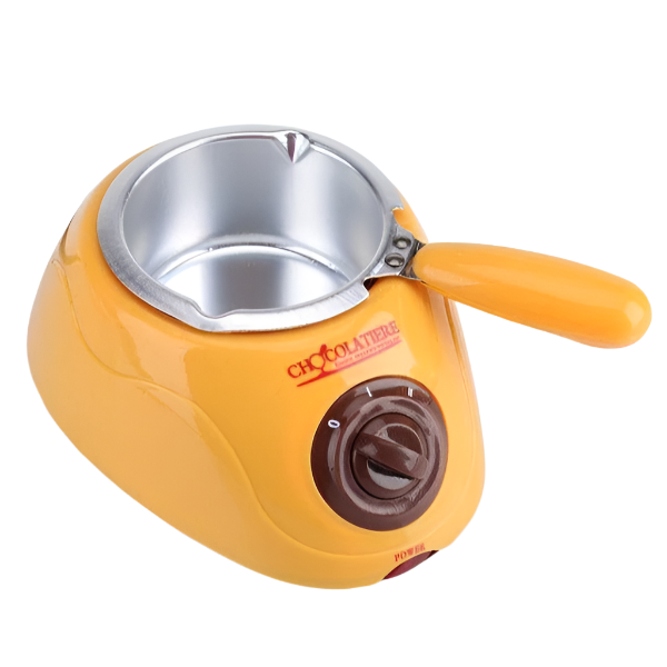 Aparat electric pentru topit ciocolata + Set Fondue - Chocolatiere