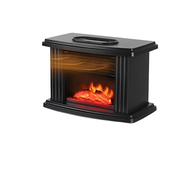 Mini aeroterma tip semineu cu flacara, 500w