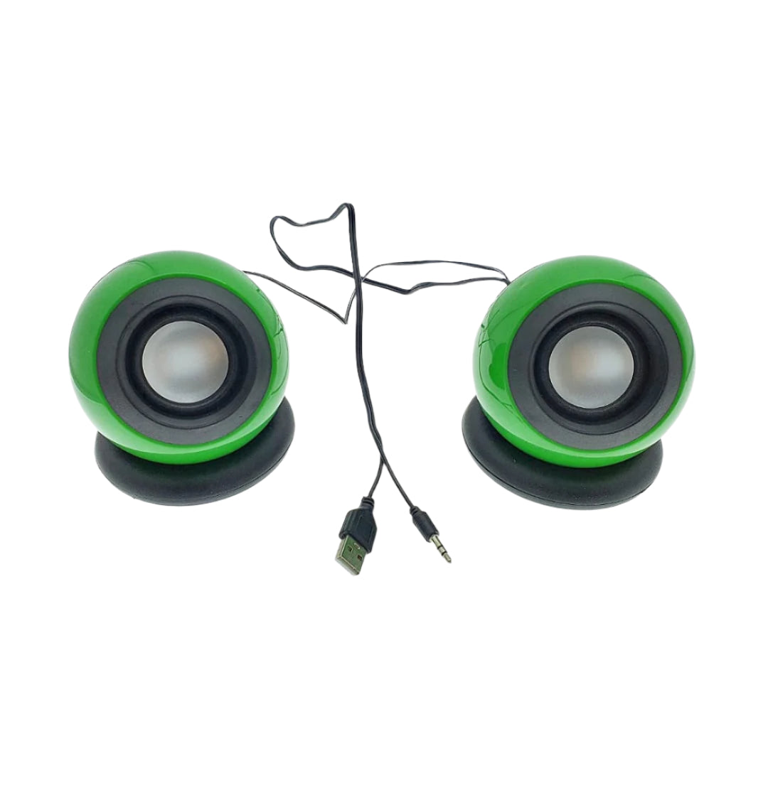 Set 2 Boxe stereo 2.0, design Globe