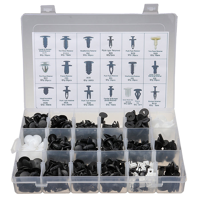 Clipsuri reconditionare auto , kit de montare auto din 415 piese