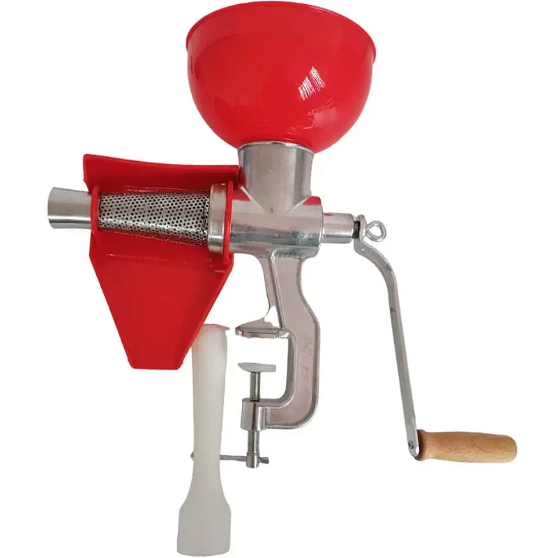 Masina manuala de tocat rosii cu separator de seminte corp aluminiu