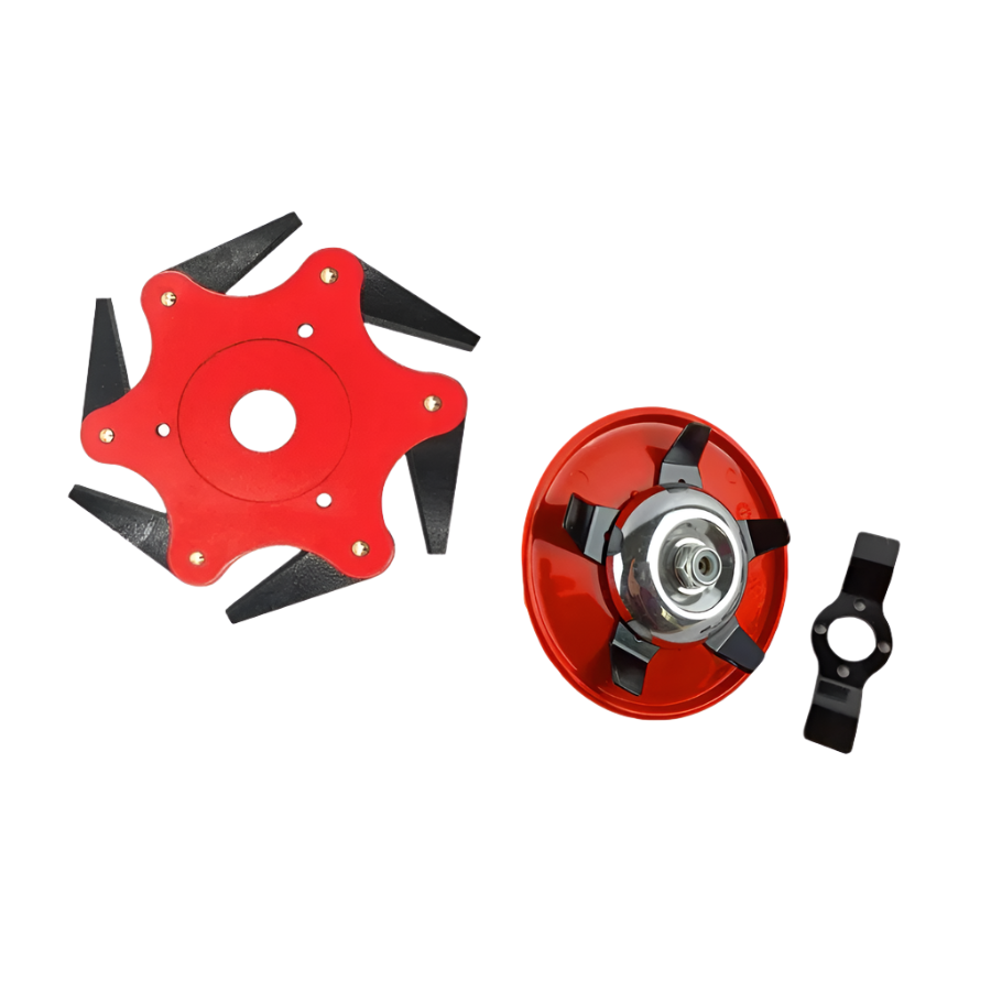 Oferta discuri motocoasa: Disc cu 2 tipuri de lame + Disc cu 6 cutite pliabile