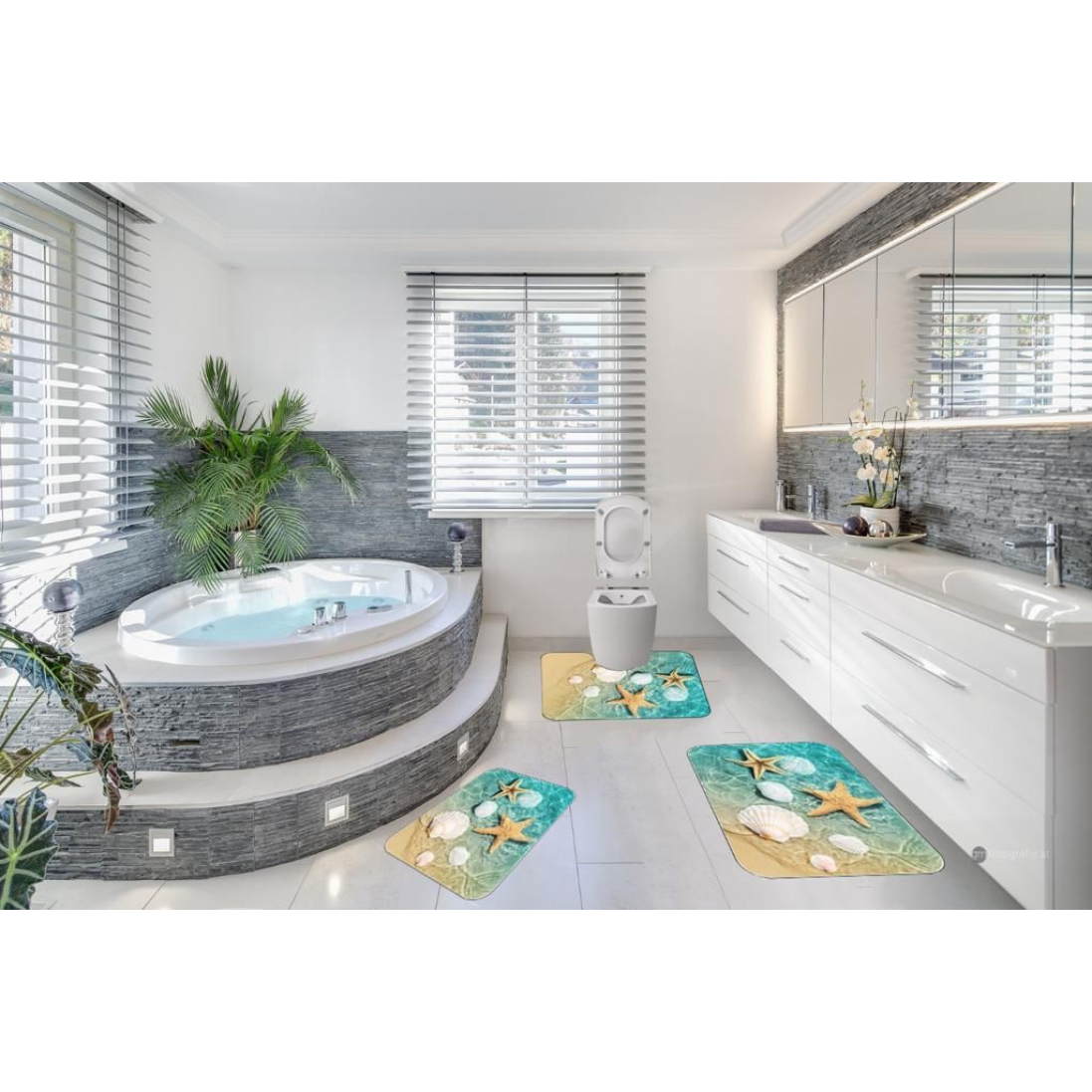 Set baie 3 piese Fundul marii