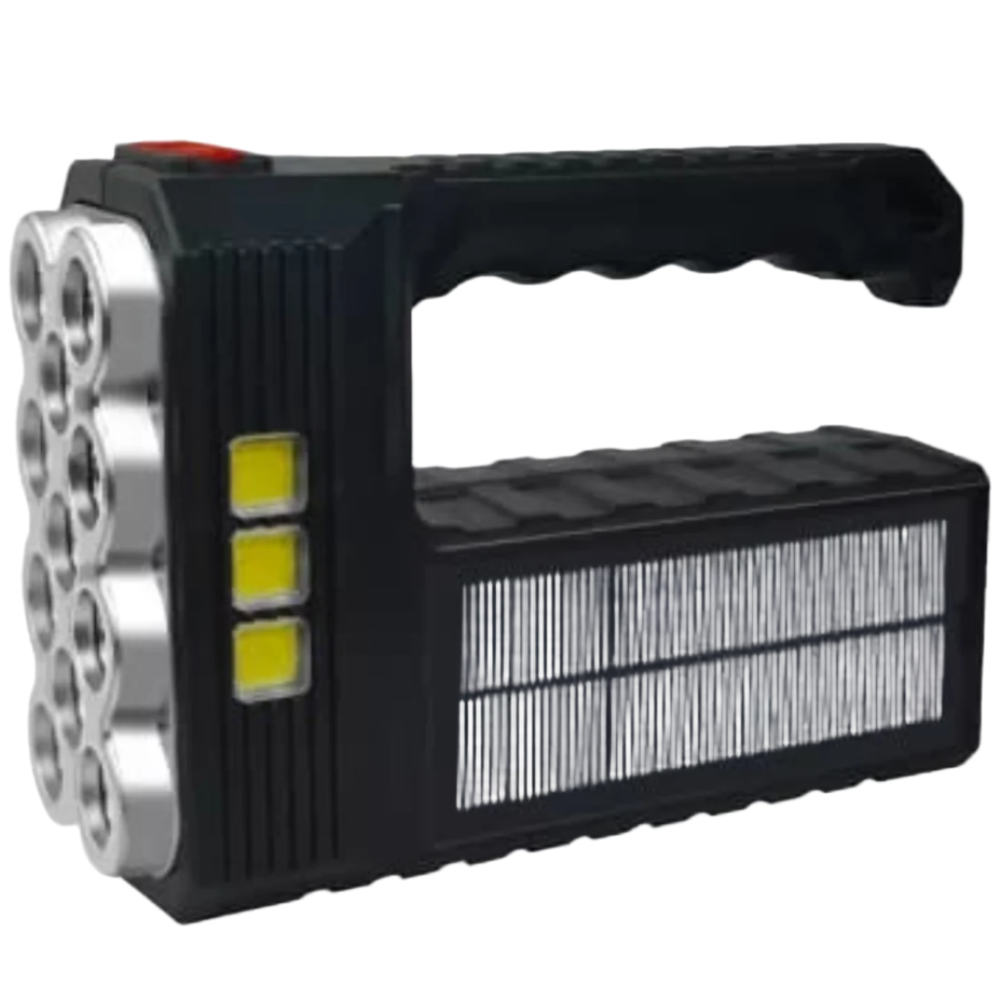 Lanterna LED cu incarcare solara si USB 3 moduri 11 leduri