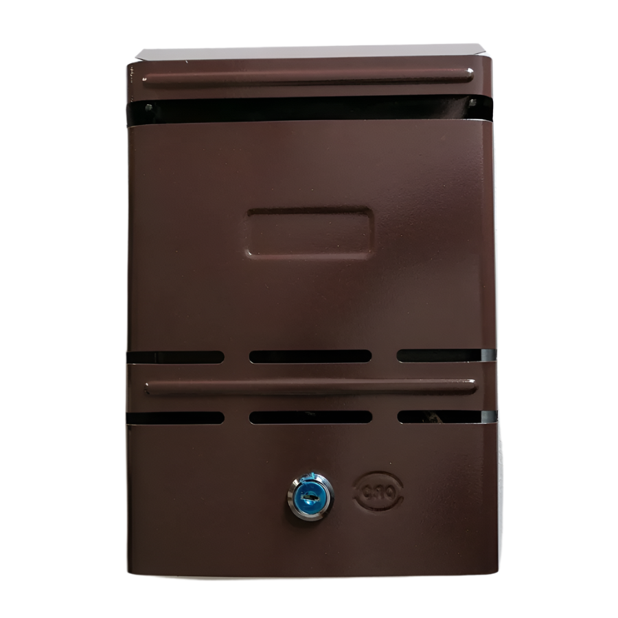 Cutie postala metalica