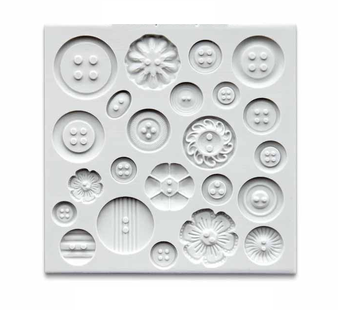 Mulaj Silicon Nasturi, 23 Subiecte diametru 1 - 2.2 cm - decorare torturi si prajituri