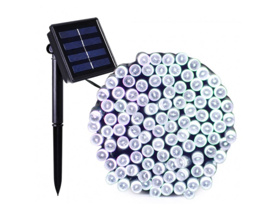 Sir solar 33 metri 300 LED, multicolor, alb rece, alb cald