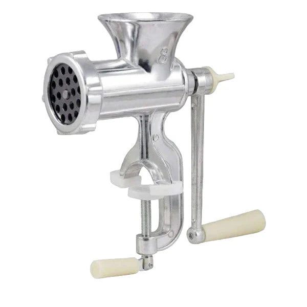 Masina manuala de tocat carne, din aluminiu, nr 10