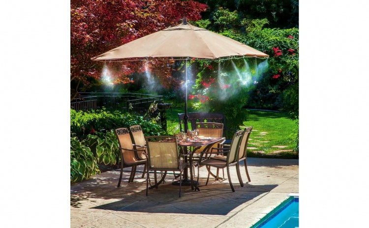 Set de doua kituri pentru racit terasa cu vapori de apa