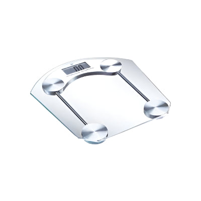 Cantar de baie digital, cu platforma de sticla