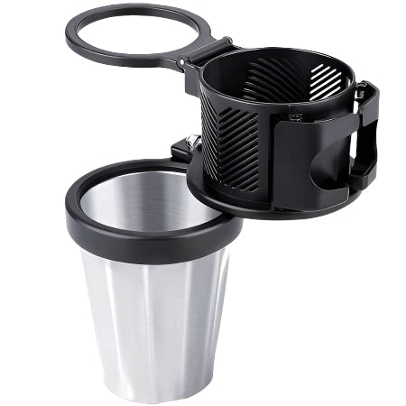 Suport auto multifunctional pentru pahare si telefon,  extensibil, rotativ