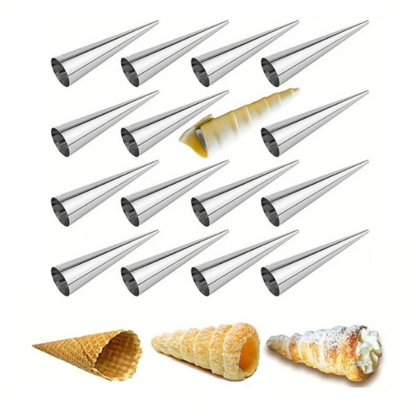 Set 16 forme conice pentru rulouri