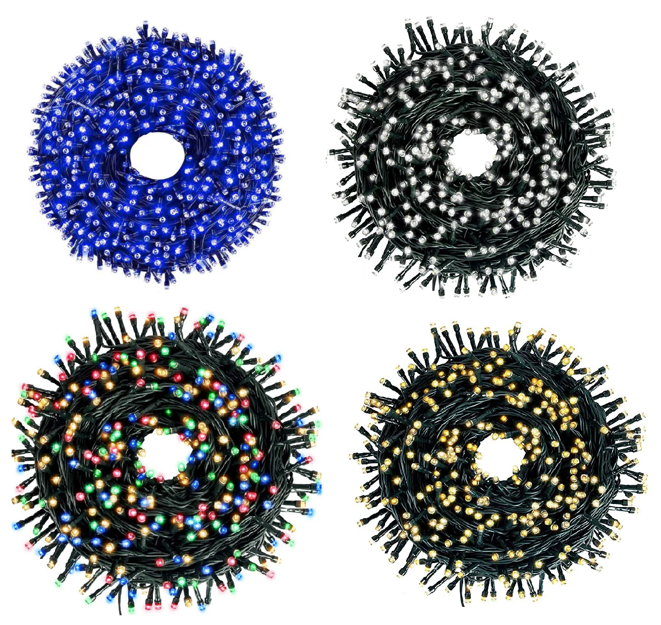 Instalatie Liniara 100 m, 680LED - MULTICOLOR, ALB RECE, ALB CALD, ALBASTRU conectare 220V