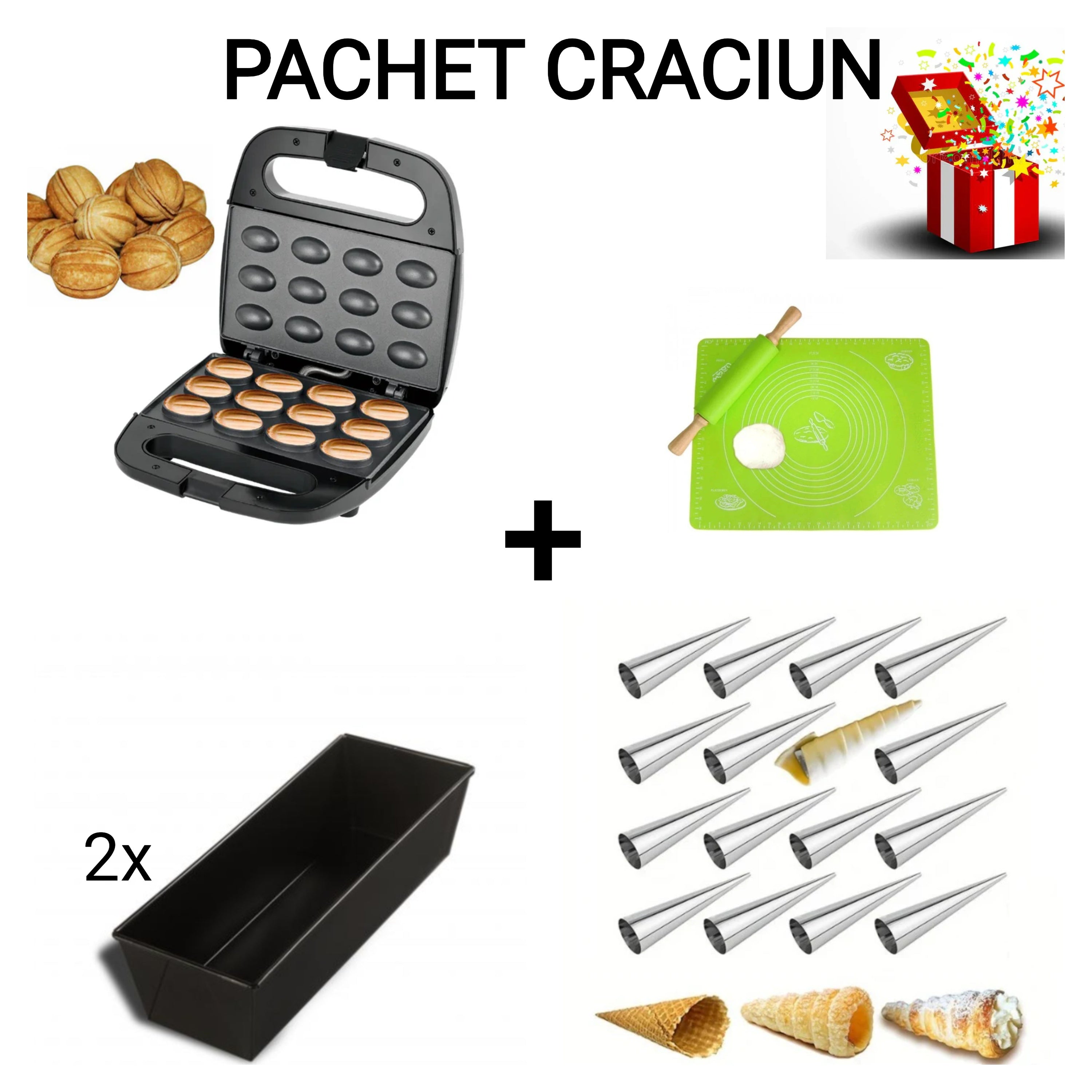 Pachet Craciun pentru Gospodine + Cadou articol pentru Sarbatori