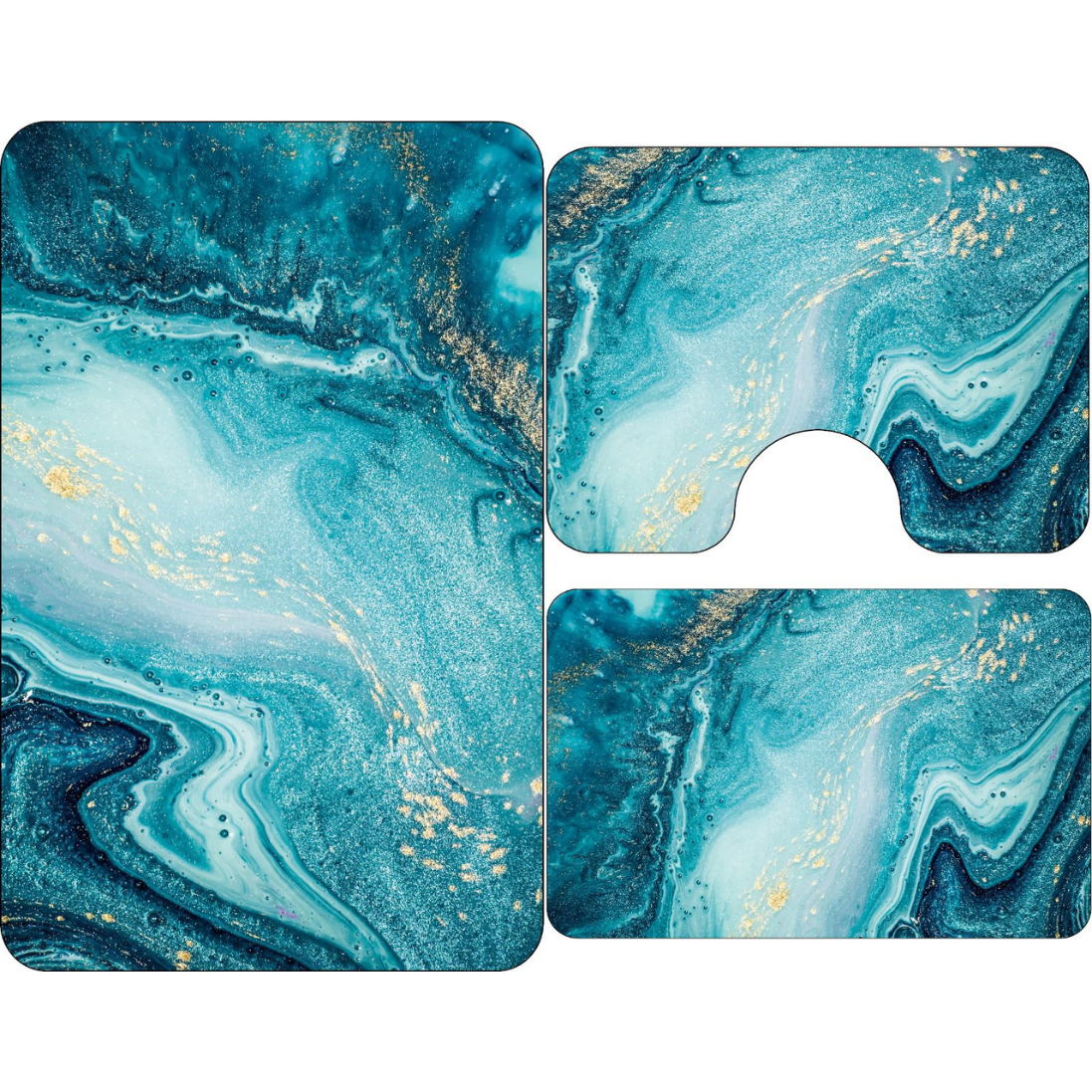 Set baie 3 piese Turquoise