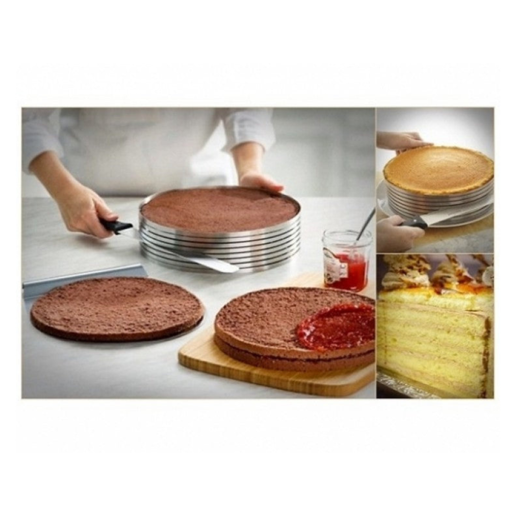 Feliator reglabil pentru blat de tort