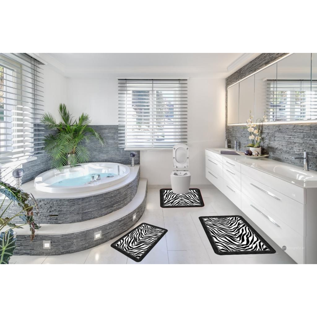 Set baie 3 piese Zebra