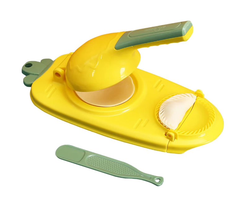 Presa manuala 2 in 1 pentru Galuste, Coltunasi, Paste, Ravioli, Gnocchi, Somon