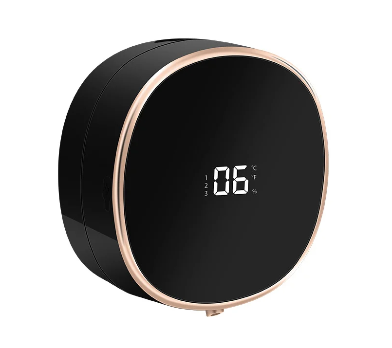 Dispenser automat cu senzor tactil pentru sapun spuma si dezinfectant, afisaj LED, afiseaza bateria si nivel de spumare