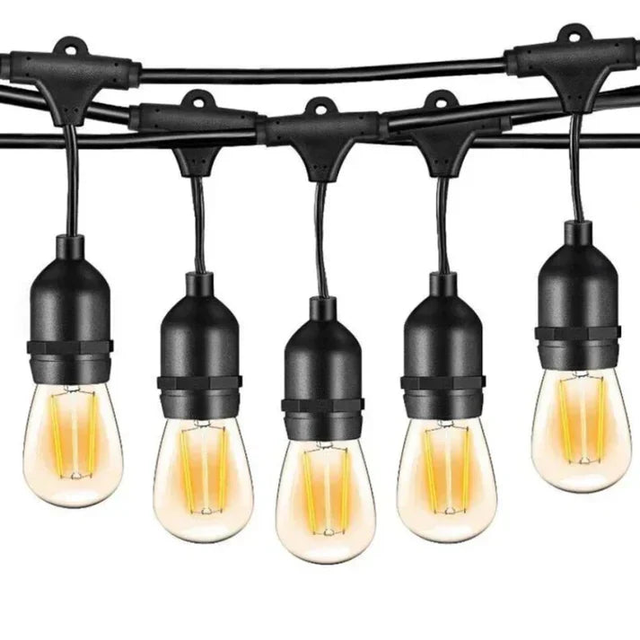 Ghirlanda luminoasa 10 metri 20 becuri alimentare 220 v