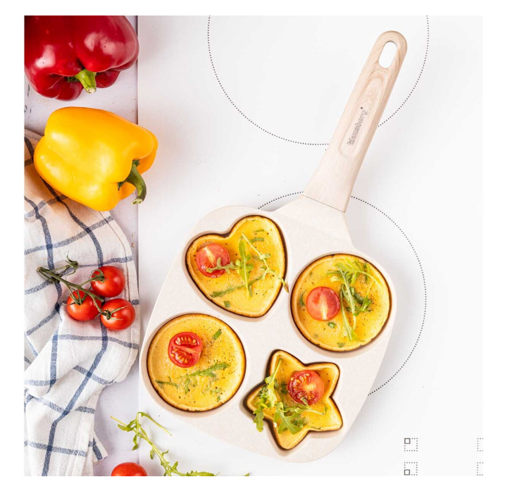 Tigaie anti-aderenta, 4 forme, 21.5x3.5.21.3 cm