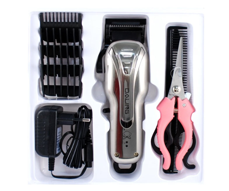 Masina de tuns oi, capre, caini talie medie si mare, 8 in 1, 12 W, 4 capete